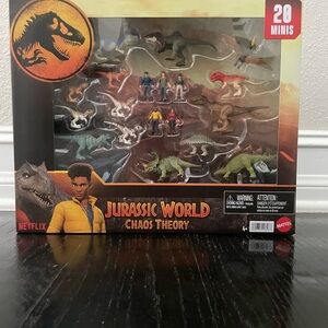 Jurassic World Chaos Theory
Mini
Figure Set - 20pk